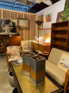 Mid-Century Isaac Maxwell Metal Light Fixture