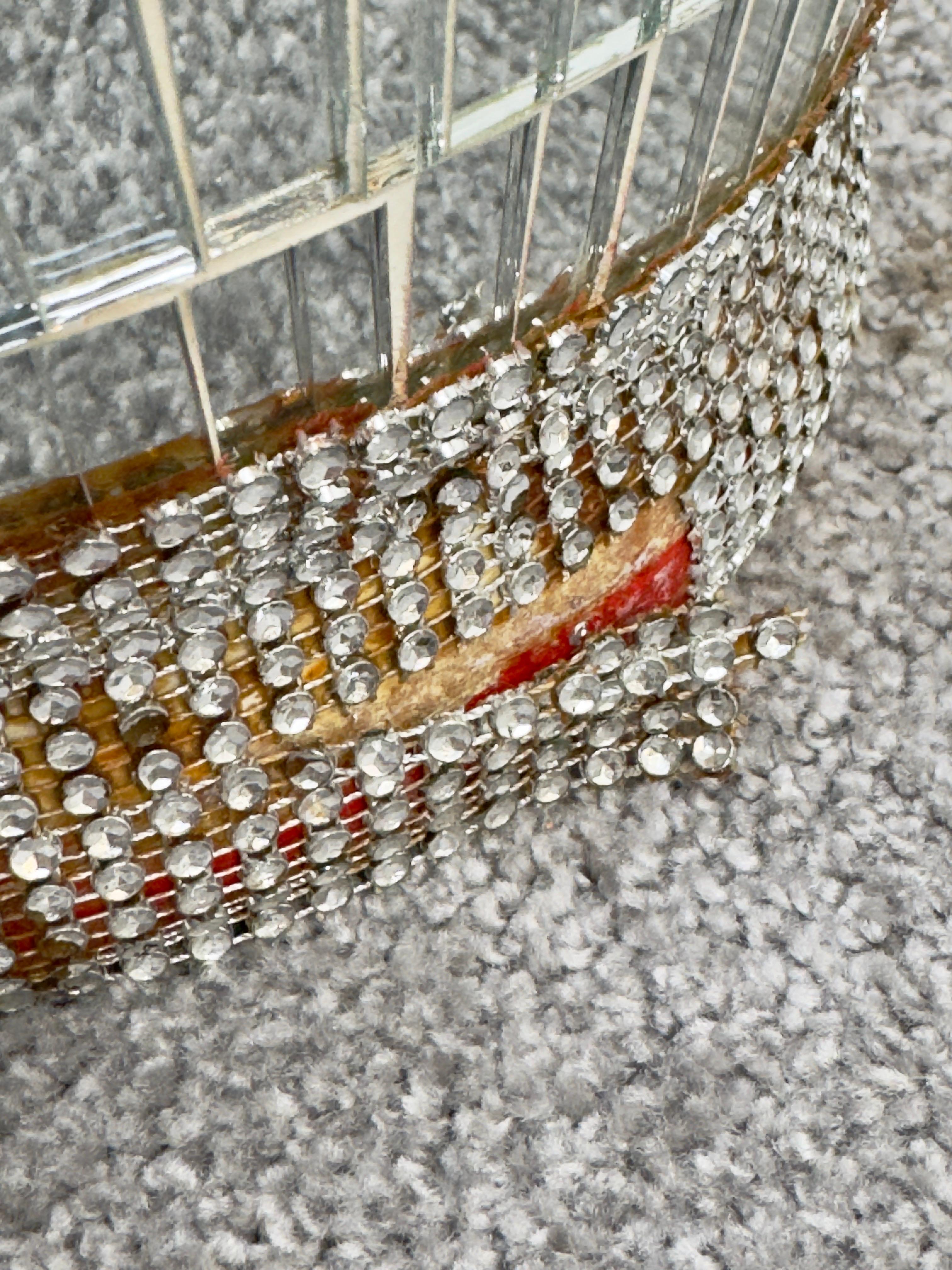Urne monumentali in stile Art Deco con micro-mosaico a specchio sopra l'argilla, una coppia in vendita 7