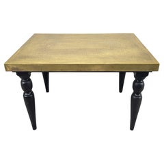Hollywood Regency Style Brass Center or End Table