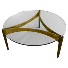 Mesa de centro danesa de los años 60, de Sven Ellekaer y Christian Linneberg, Dinamarca