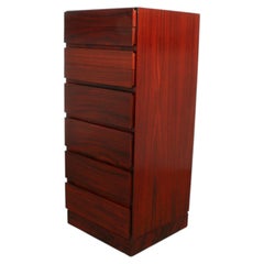 Commode à tiroirs pour lingerie en bois de rose du milieu du siècle, signée Arne Wahl Iversen pour Vinde