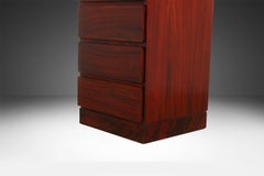 Commode à tiroirs pour lingerie en bois de rose du milieu du siècle, signée Arne Wahl Iversen pour Vinde