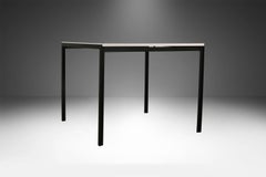 Vintage Mid-Century Florence Knoll "T-Angle" Square Dining / Work Table