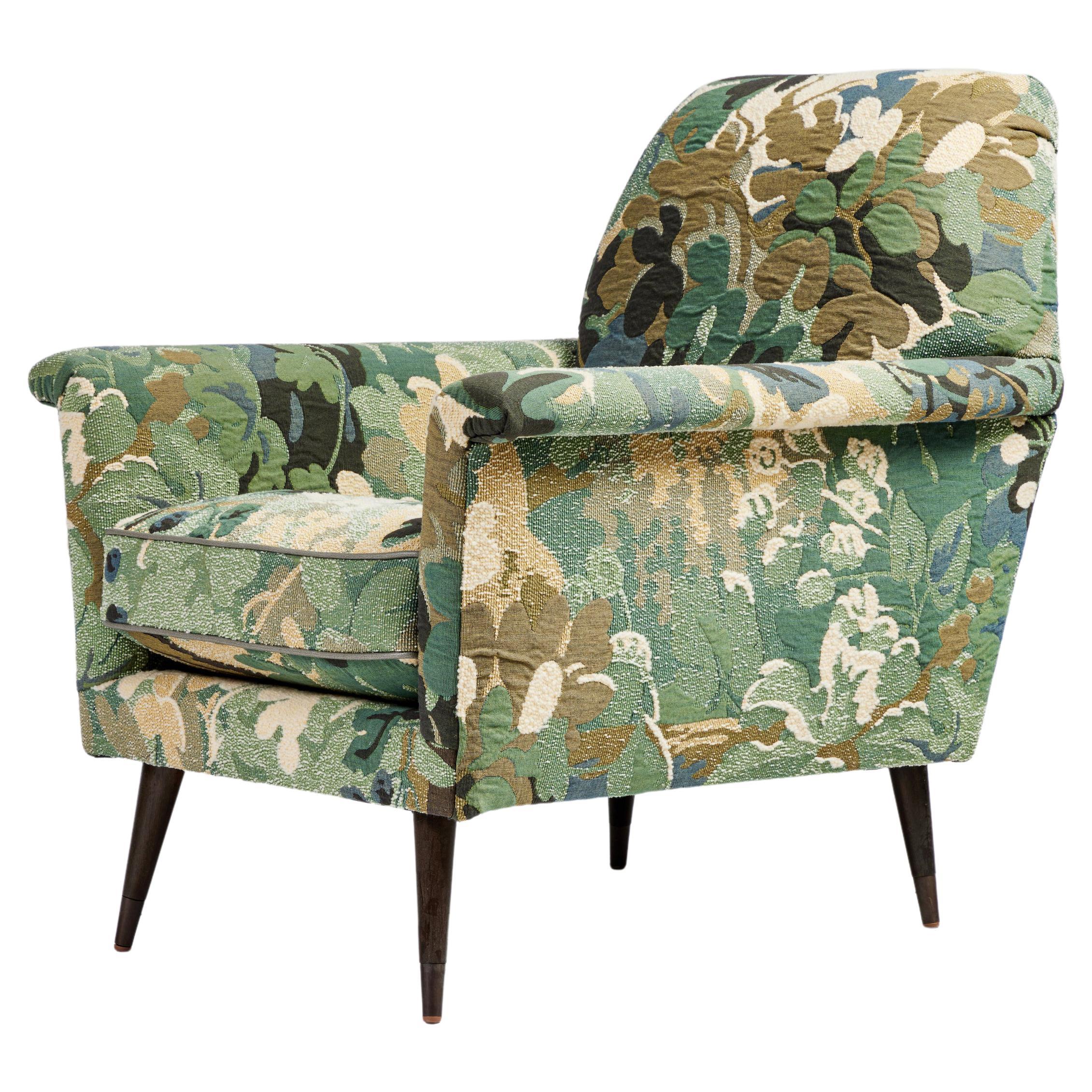 Mid-Century Modern Italian Style Jolly Club Chair by Martin and Brockett