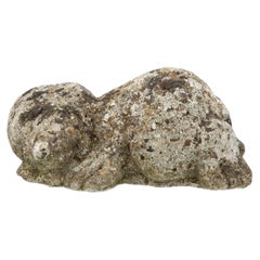 Composite Stone Mole Garden Ornament, English 20th Century