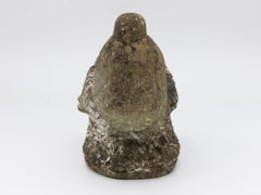 Reconstituted Stone Dove Garden Ornament, English Mid 20th C