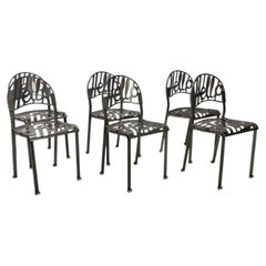 A Set of Six Hello There Chairs by Jeremy Harvey, Artifort, 1978.