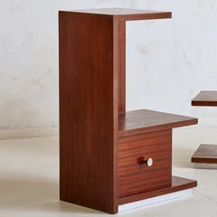 Tavolino geometrico in Wood, Francia, anni '40 - 2 disponibili