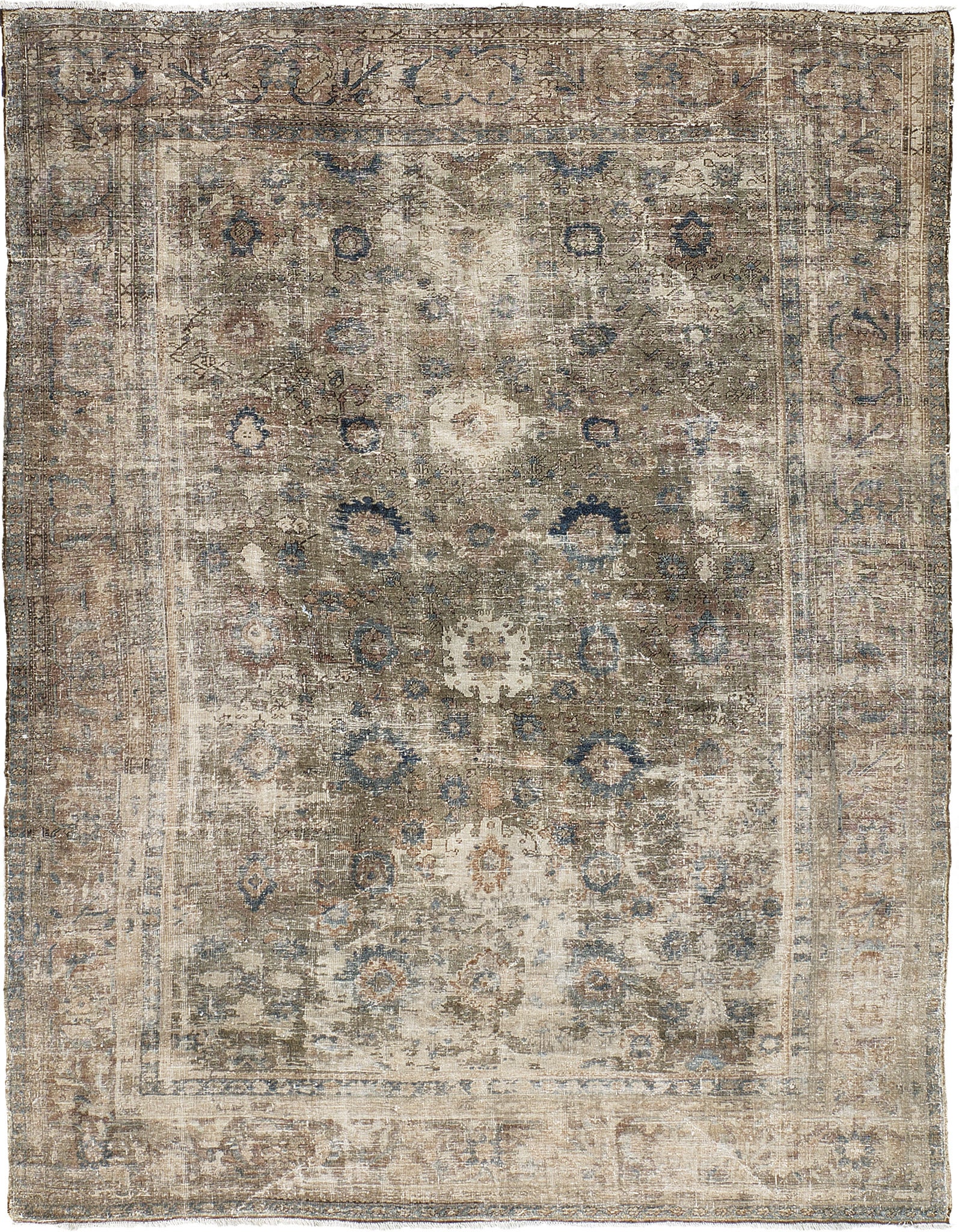 Antique Persian Sultanabad Rug