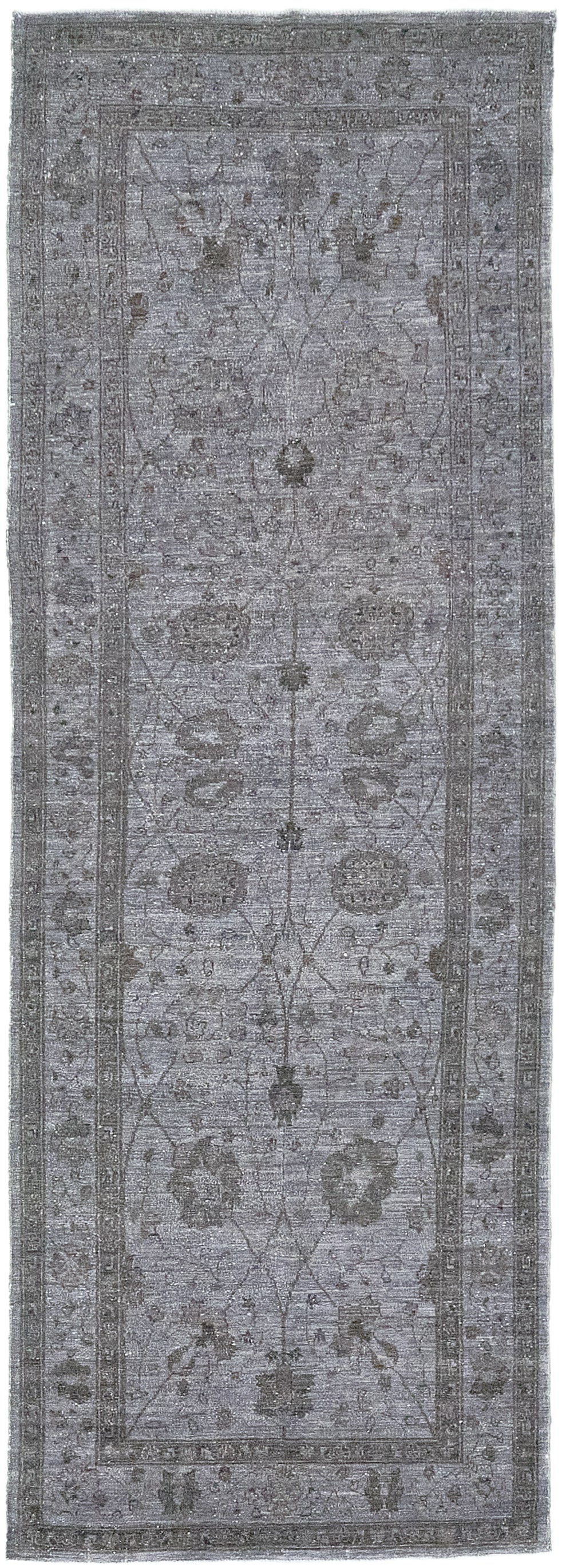 Overdyed Agra Design Rug For Sale