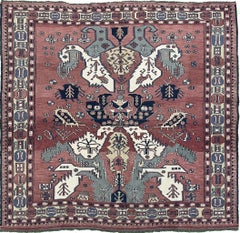 Vintage Tribal Soumak Kilim