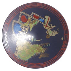 Gilbert Portanier: Postmoderne Porzellanschüssel für Rosenthal, Deutschland, 1980er Jahre
