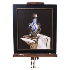 Still Life with Blue Westerwald Jug by Marjolein van den Berg, circa 2011
