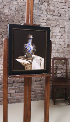 Still Life with Blue Westerwald Jug by Marjolein van den Berg, circa 2011