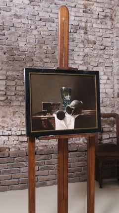 Naturaleza muerta con Roemer y un cofre, de Marjolein van den Berg, hacia 2011