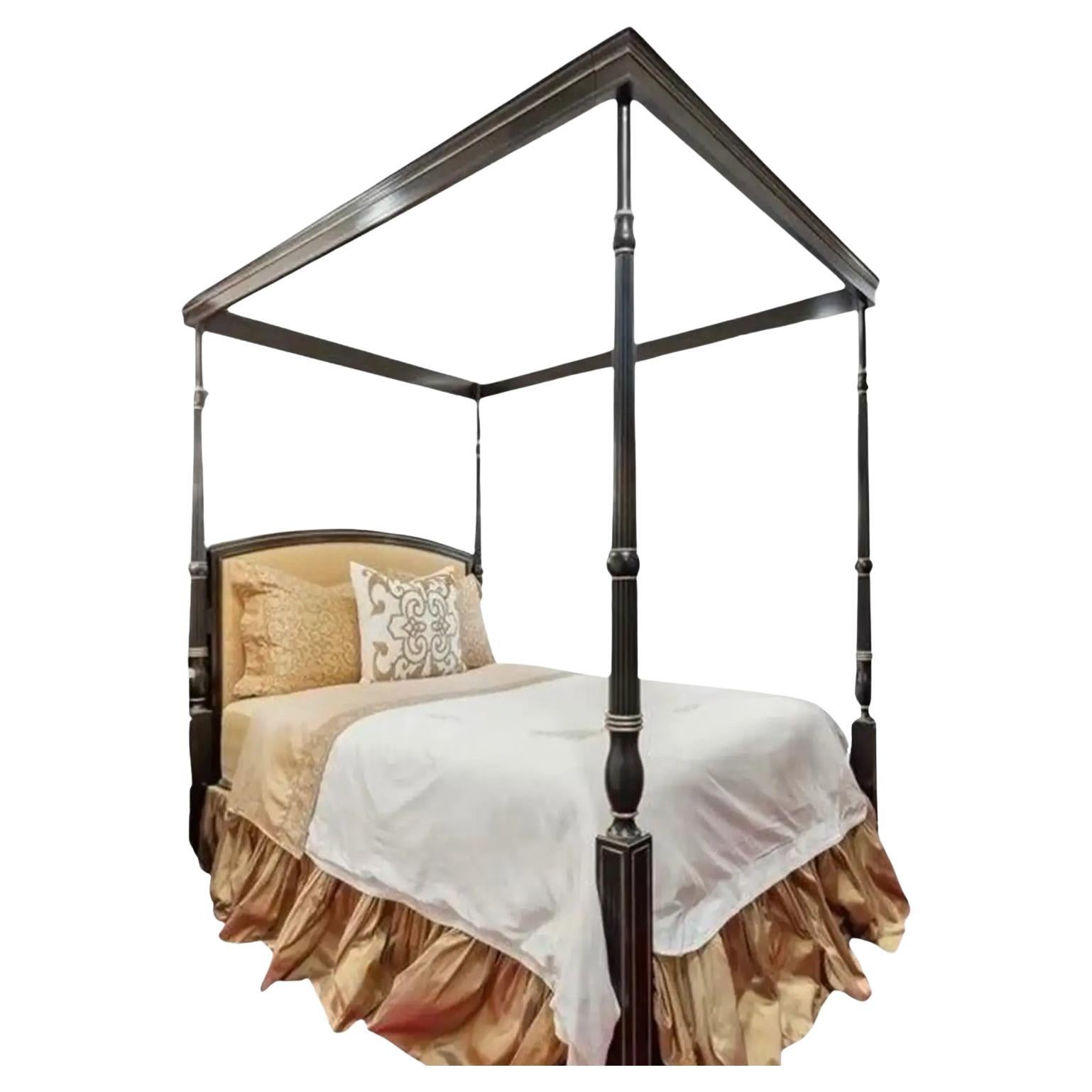 Baker Furniture Company Michael Smith Portsmith Canopy 4 Poster Queen Bed en vente