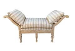 Sofá-chaise-longue-banco «Melrose House» de Rose Tarlow con cojines rellenos de plumón