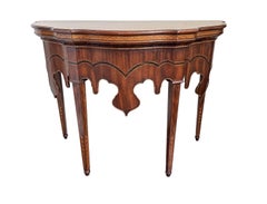 18c Style Alfonso Marina Consola Altamira Demilune Console Table