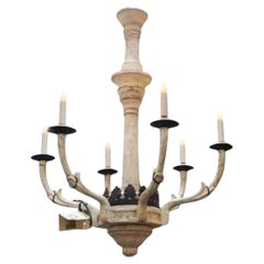 Formations 18th C Style Italian Country 6 Light Chandelier