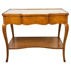 Dennis & Leen French Country Fruitwood Side Table Nightstand