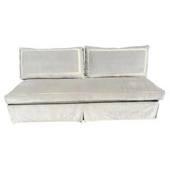 Modern Nancy Corzine Easton Armless Loveseat Sofa