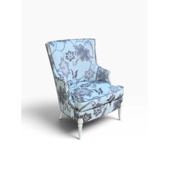 Hickory Chair Company Upholstered Slipper Chair
