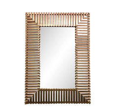 Huge Christopher Guy Modern Designer Silver Giltwood Mirror
