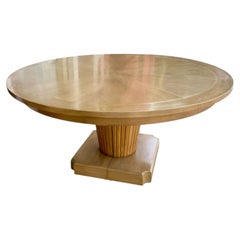 Art Deco Style Nancy Corzine Extension Dining Table.