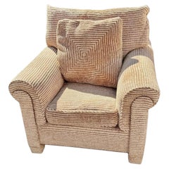 1 of 2 Randolph & Hein English Roll Arm Down Filled Club Chair