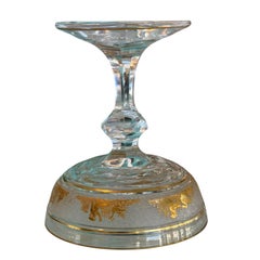 1 von 3 antike Champagnergläser aus Kameoglas „Danse de Flore“ von Val St. Lambert