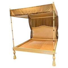 Martyn Lawrence Bullard – Modernes Designer-Bett in der Größe „California King“ in Elfenbeinoptik – Johdpur