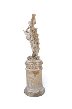 « Fragment de Florence » italien du XVIIe siècle et sculpture en forme de stalactite par Interi