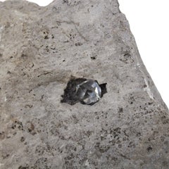 Diamant Herkimer rare et naturel dans une matrice de dolomite