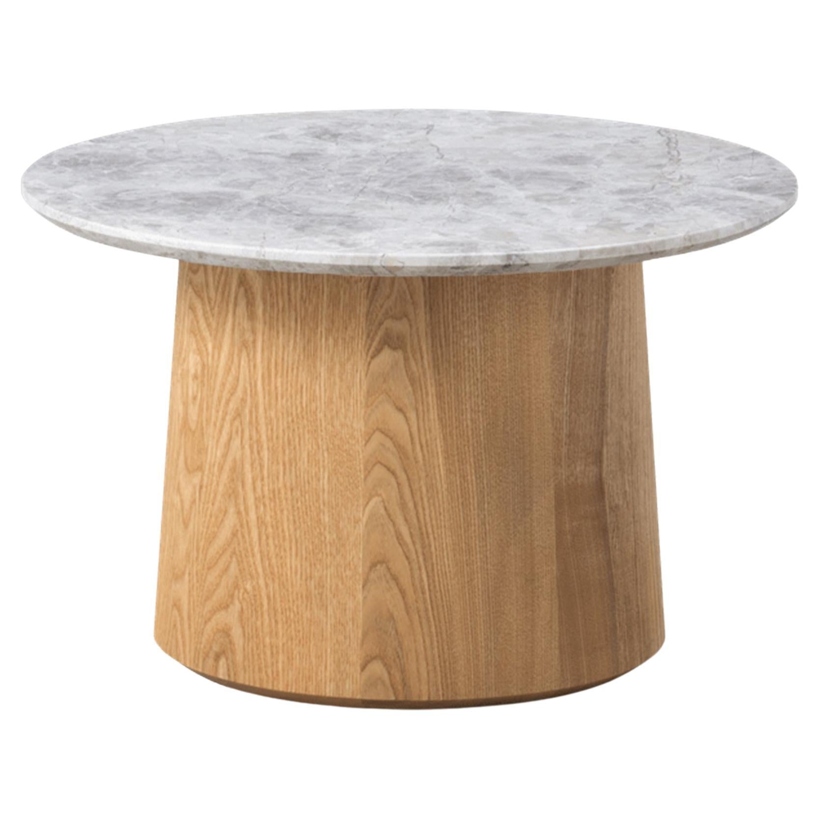 Niveau Coffee Table H29- Ash /Tundra Grey Marble by Cecilie Manz for Fredericia