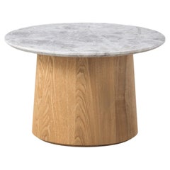 Table basse Niveau H29- Ash/Tundra Grey Marble de Cecilie Manz pour Fredericia