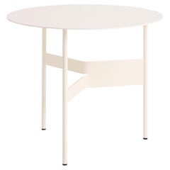 Shim Couchtisch D54, Eierschale, pulverbeschichteter Stahl von Jonas Trampedach für Hay