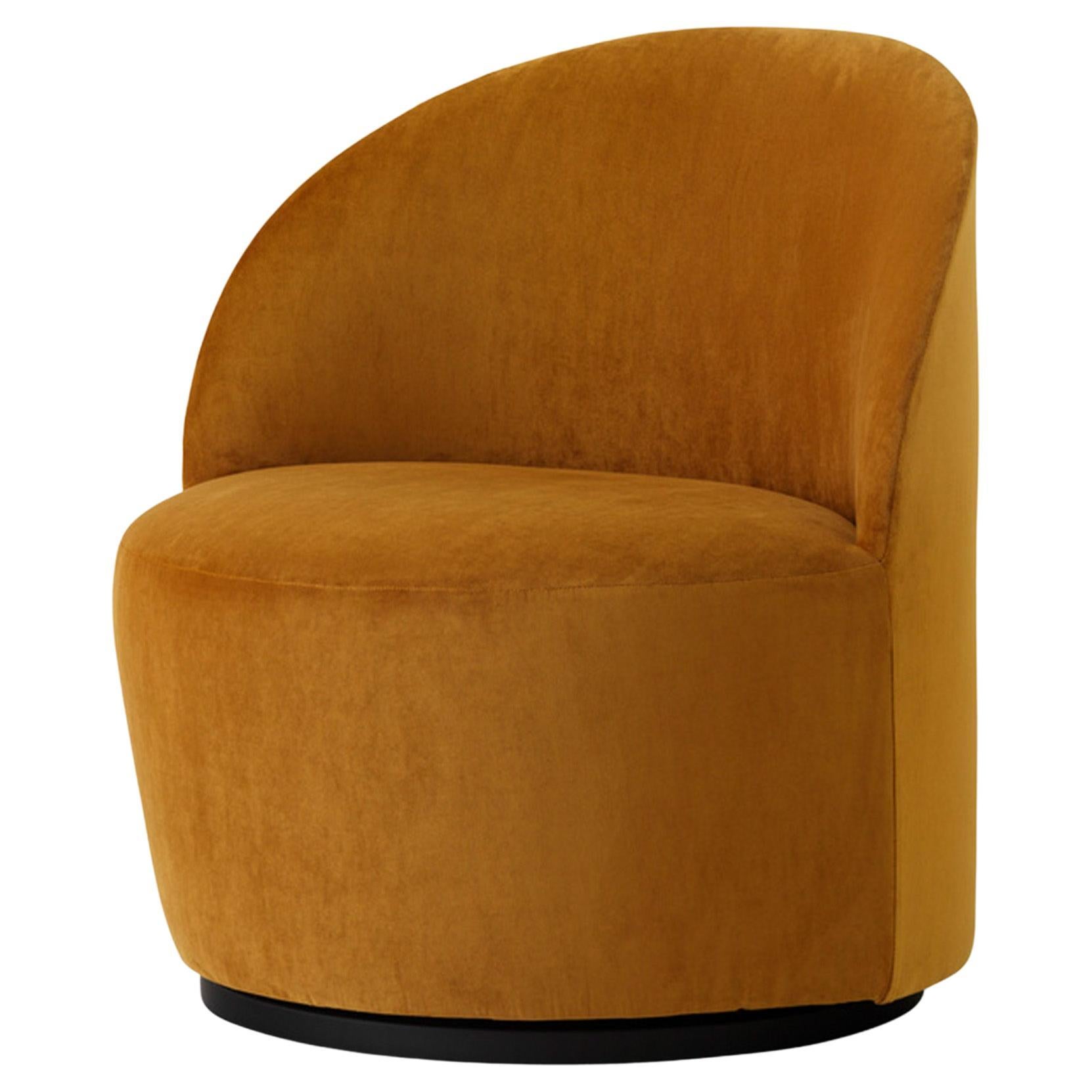 Chaise longue de salle à manger pivotante avec retour, en Jab/Champion 041, de Nick Ross, Audo