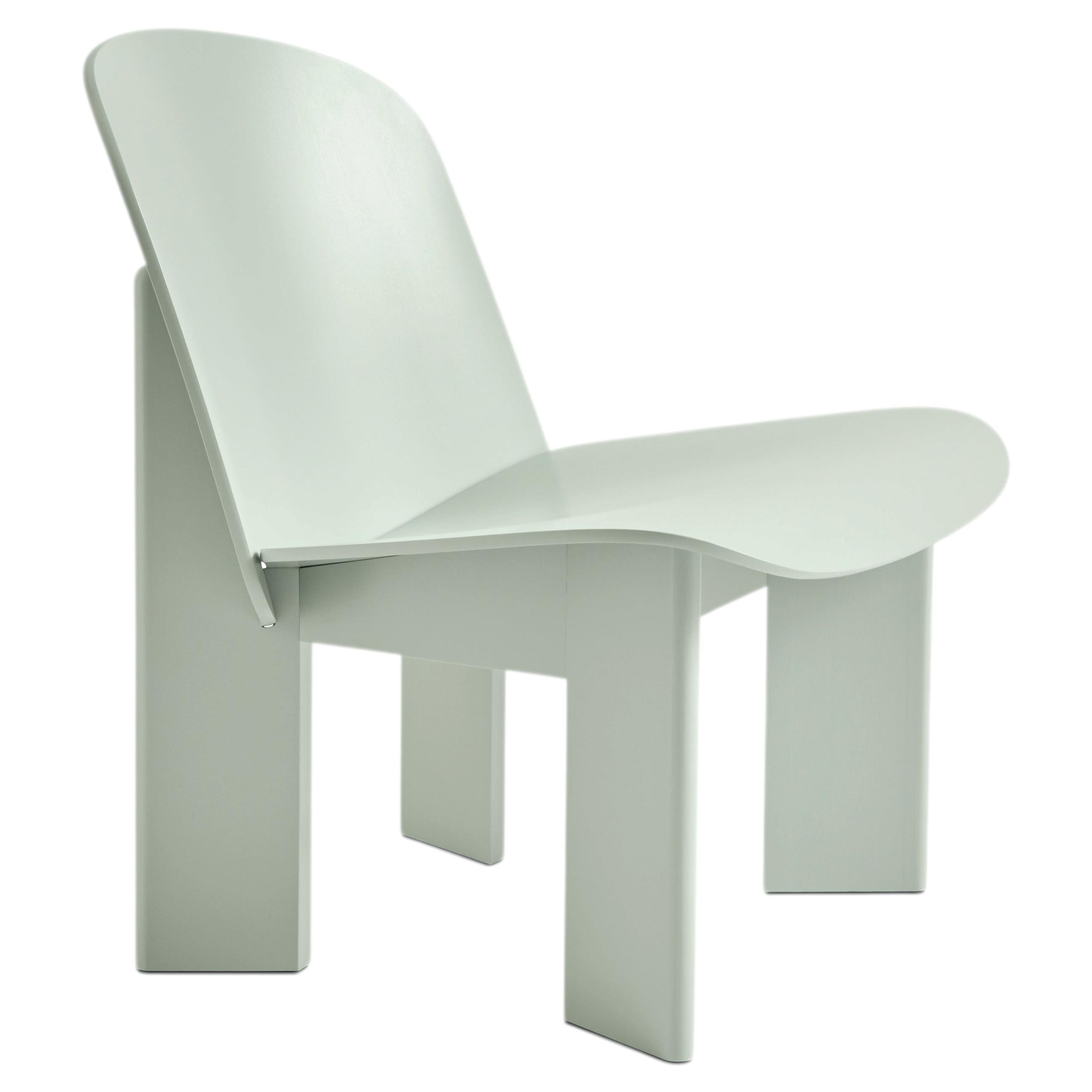 Pre-owned Hay Andreas Bergsaker Chisel Lounge Chair - Eucalyptus Lacquered Beech For  In Brown