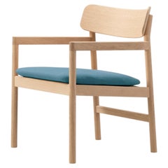 Post Lounge Chair, in Light Oiled Oak & Vidar 773, by Cecilie Manz, Fredericia