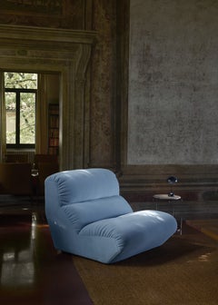 Conjunto de módulo individual Hi Lo y puf, tejido Kvadrat/Gentle 0733, Anderssen & Voll