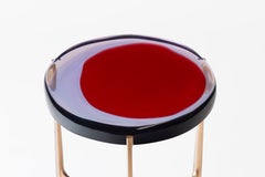 Agatha Single Coffee Table Low by Draga & Aurel Resin and Bronze, 21st Century
