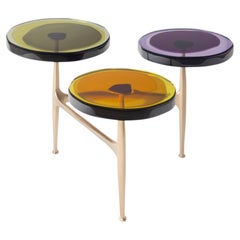 Agatha Coffee Table 3 by Draga & Aurel Resin and Bronze, 21st Century