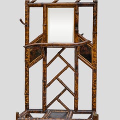 Liberty and Co England – Antike Bambus-Etagere im chinesischen Stil