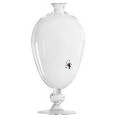 Contemporary Vanità Veronese Hand Blown Glass Sculpture Vase Fly Crestani