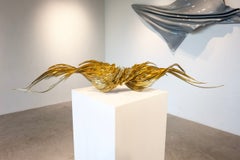 Infernum, Contemporary Decorative Sculpture in Velura Gold Finish