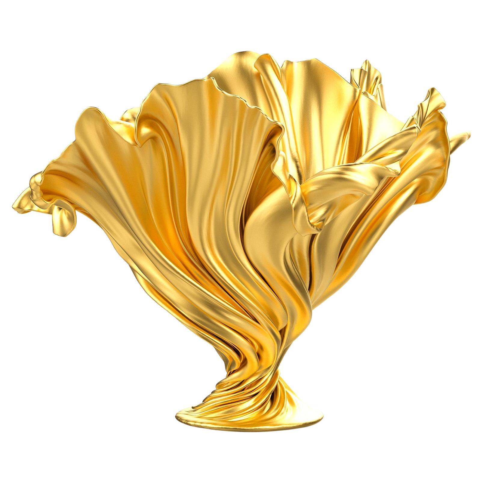Levitaz Vase Gold / Black
