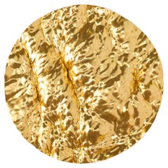 Panneau Oceana feuille d'or doré