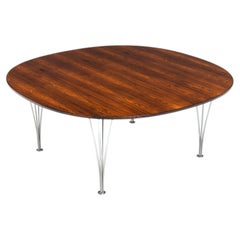 Piet Hein & Bruno Mathsson Superellipse coffee table Fritz Hansen Denmark 1968