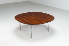 Piet Hein & Bruno Mathsson Superellipse coffee table Fritz Hansen Denmark 1968