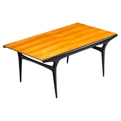 Alfred Hendrickx T4 Esstisch aus Buche, Belform, Belgien, 1958